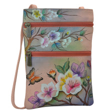 Load image into Gallery viewer, Japanese Garden Mini Double Zip Travel Crossbody - 448
