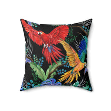 Load image into Gallery viewer, Rainforest Beauties Polyester Square Pillow
