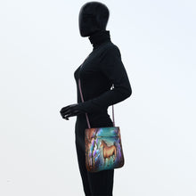 Load image into Gallery viewer, Slim Crossbody With Front Zip - 452 - Anuschka
