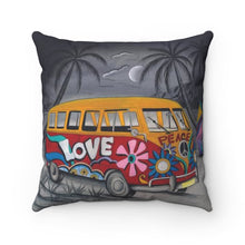 Load image into Gallery viewer, Happy Camper Polyester Square Pillow
