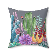 Load image into Gallery viewer, Desert Garden - Polyester Square Pillow - 
