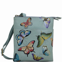 Load image into Gallery viewer, Butterfly Heaven RFID Blocking Triple Compartment Travel Organizer - 596
