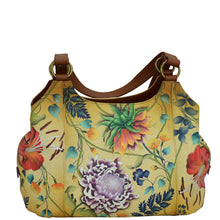 Load image into Gallery viewer, Caribbean Garden Triple Compartment Large Satchel - 652
