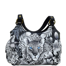 Load image into Gallery viewer, Cleopatra&#39;s Leopard - Triple Compartment Large Satchel - 652
