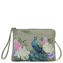 Load image into Gallery viewer, Regal Peacock Three-in-One Clutch - 667
