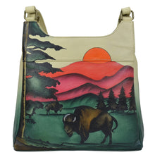 Load image into Gallery viewer, Yellowstone Park Triple Compartment Satchel - 7001

