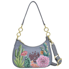 Load image into Gallery viewer, Desert Garden - Small Convertible Hobo - 701

