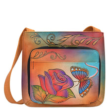 Load image into Gallery viewer, Rose Butterfly Slim Shoulder Organizer - 7011
