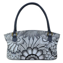 Load image into Gallery viewer, Patchwork Pewter Wide Tote - 7015
