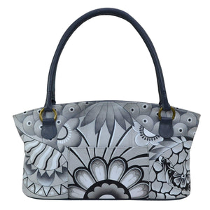Patchwork Pewter Wide Tote - 7015