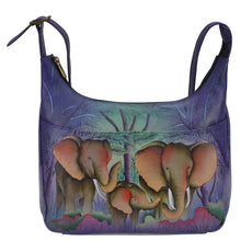 Load image into Gallery viewer, Elephant Family Medium Shoulder Hobo - 7021
