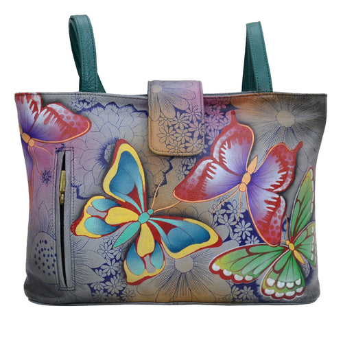Butterfly Paradise Medium Tote - 8018