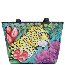 Load image into Gallery viewer, Wild Leopard Large Tote - 8045
