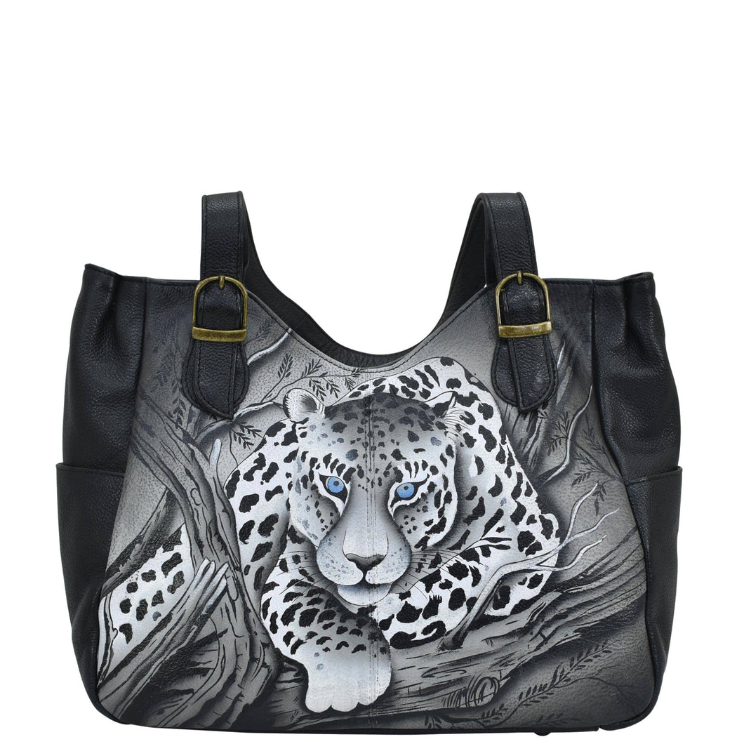African Leopard Shoulder Bag - 8065