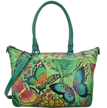 Load image into Gallery viewer, Animal Butterfly Green Large Tote - 8066
