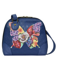 Load image into Gallery viewer, Butterfly Mosaic Small Multi Compartment Zip-Around Organizer - 8109
