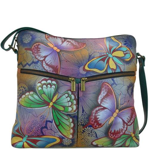 Butterfly Paradise Large Crossbody - 8202