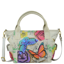 Load image into Gallery viewer, Floral Paradise Large Tote With Side Pocket - 8271
