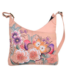 Load image into Gallery viewer, Vintage Garden V Top Multi compartment Crossbody - 8281
