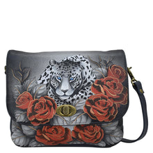 Load image into Gallery viewer, Leopard Love Triple Compartment Flap Crossbody - 8428
