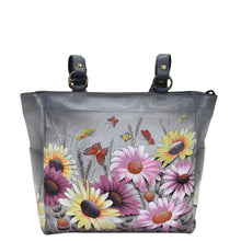 Load image into Gallery viewer, Wild Meadow Large Shoulder Tote - 8434
