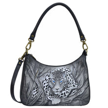 Load image into Gallery viewer, African Leopard Large Top Zip Hobo - 8487
