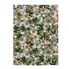 Load image into Gallery viewer, Floral Passion Velveteen Plush Blanket
