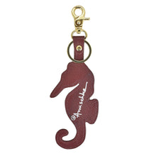Load image into Gallery viewer, Painted Leather Bag Charm - K0027 - Keycharms
