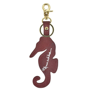 Painted Leather Bag Charm - K0027 - Keycharms