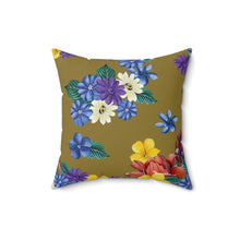 Load image into Gallery viewer, Dreamy Floral Polyester Square Pillow
