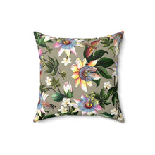 Load image into Gallery viewer, Floral Passion Polyester Square Pillow
