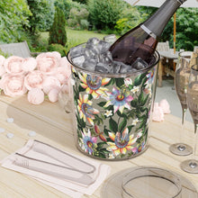 Load image into Gallery viewer, Floral Passion Ice Bucket with Tongs
