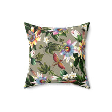 Load image into Gallery viewer, Floral Passion Polyester Square Pillow
