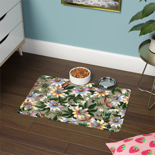 Floral Passion - Pet Food Mat - 