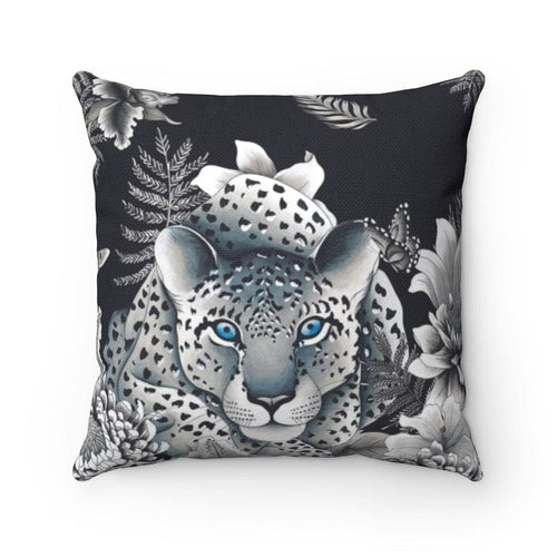 Cleopatra's Leopard- Square Pillow