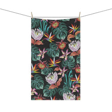 Load image into Gallery viewer, Island Escape Black Kitchen Towel
