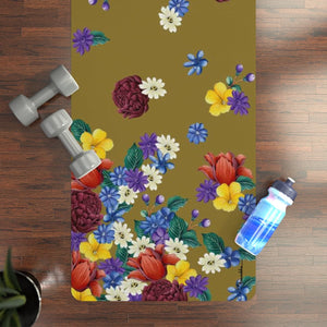 Dreamy Floral Rubber Yoga Mat